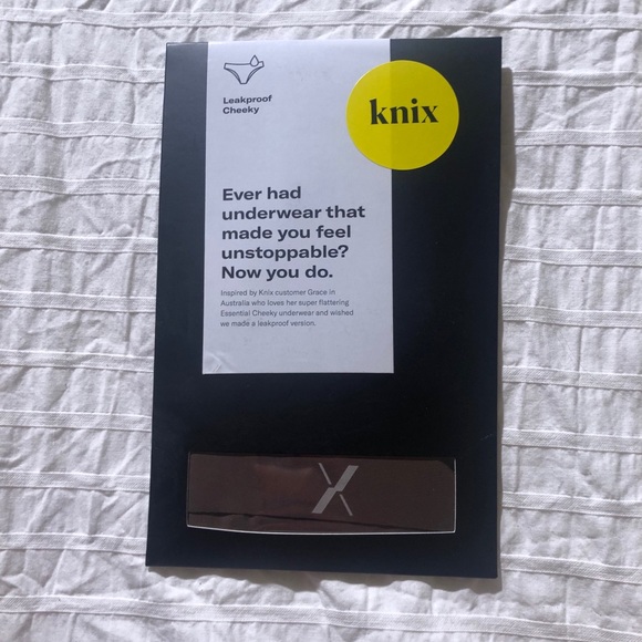 Knix- cheeky period underwear bundle size small - Picture 7 of 8